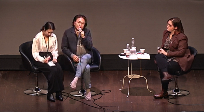 Caterina Liverani, Kim HAn MIn, Kim Yeda (foto fonte Masterclass)